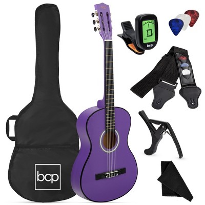 Best Choice Products 38in Beginner Acoustic Guitar Starter Kit w/ Gig Bag, Strap, Strings