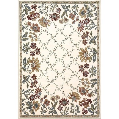 Ancient Garden 57084 Ivory 3.11X5.7 Rectangle