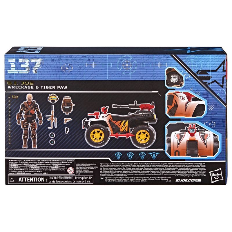 G.I. Joe Classified Series Tiger Force Wreckage Action Figure and Tiger Paw ATV (Target Exclusive), 5 of 16
