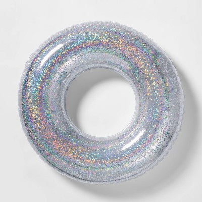 Glitter Swim Tube Silver - Sun Squad™