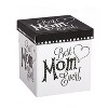 Evergreen Beautiful Mom Black Ink Ceramic Cup O' Joe with Matching Box - 6 x 5 x 4 Inches Indoor/Outdoor - 3 of 3