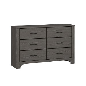 Brown 6-Drawer Dresser - 1 of 4