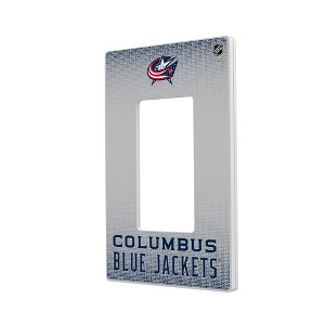 NHL Eastern Conference Teams Linen Hidden-Screw Light Switch Plate for Single Rocker - 1 of 4