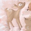 The Peanutshell Fairytale Forest Pink Crib Bedding Set, 3pc to 12 Pc, For Girls - 2 of 4