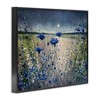 Stupell Industries Moon over Blooming Flowers Framed Giclee Art - 2 of 4