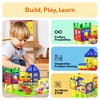 PICASSO-TILES Magnetic Tiles for Kids, 201PCS Park Playground Slide Theme, Construction STEM Building Blocks Educational Toy - 2 of 4