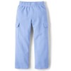 The Children's Place Boys Active Garment Dyed Premium Fleece Wide Leg Cargo Lounge Pants - 2 of 4