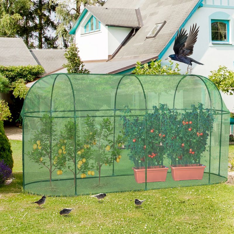 Aoodor Greenhouse Fruit Cage Netting Cover, 3 of 7