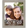 PosterPalooza | 20x25 Wide Barnwood Picture Frame, UV Acrylic, 6 Finishes - Grey, Brown, White, and Black - 2 of 4