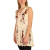 Free People Womens Back To Basic Floral Wrap Blouse - 4 of 4