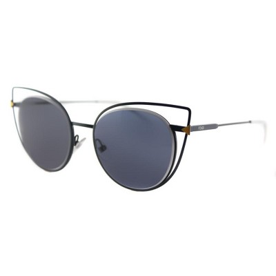 fendi blue cat eye sunglasses