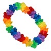 Magic Matt’s Brilliant Blinkys Hawaiian Flower Lei Necklace Rainbow - 2 of 3