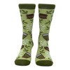 Crazy Dog T-Shirts Women's Death Before Decaf Socks Funny Caffeine Addict Coffee Lovers Footwear - 3 of 4