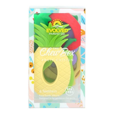 The Evolved Parent Co ChewBox Teether - Fruit