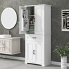 NicBex 72.2 Inch Tall Bathroom Storage Cabinet,Modern Storage Cabinet with 1 Drawer and 4 Doors for Living Room,Home Office - 2 of 4