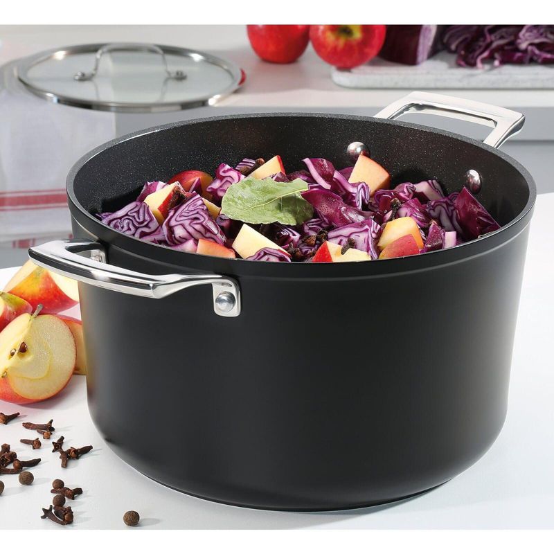 SPRING "Meridian Intense Pro" Stockpot with Lid Black, 2 of 4