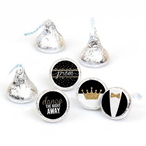 Big Dot of Happiness Prom - Round Candy Prom Night Sticker Favors - Party Decorations - Labels Fits Chocolate Candy (1 sheet of 108) - 1 of 4