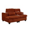 Straight Sectional Sofa with Adjustable Back & Square Armrests, Modular - 2 of 2