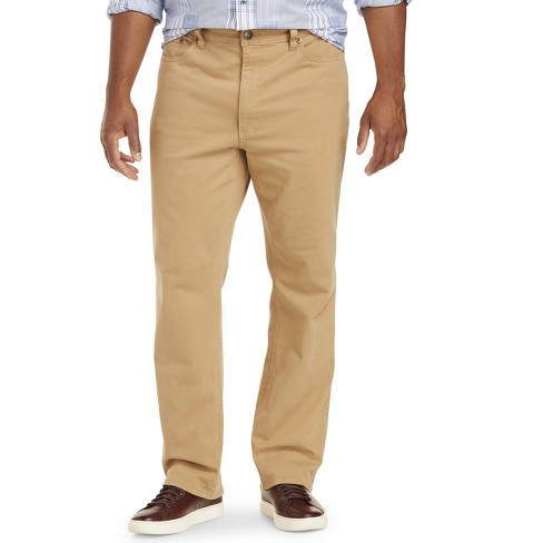 True Nation Garment-dyed Pants - Men's Big And Tall Khaki X : Target