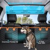 JOEJOY Back Seat Extender for Dogs,Dog Car Seat Cover for Back Seat,Sturdy Hollow Board Dog Hammock Holds 280lbs,Travel Dog Bed,52"*63" - 3 of 4
