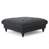NicBex Modern 40.5" Square Ottomans Wood Footstools with Button Tufted Top for Bedroom and Living Room - 4 of 4