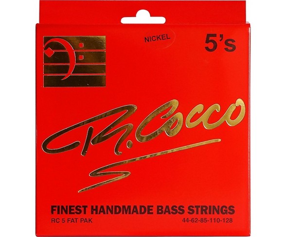 Richard Cocco RC5FATPN 5-String Nickel Electric Bass Guitar Strings