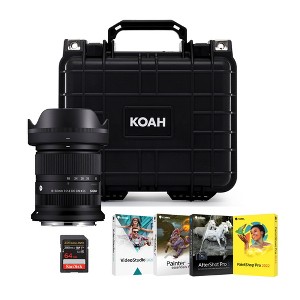 Sigma F2.8 DC DN Canon RF Mount Contemporary Lens with Hard Case Bundle - 1 of 4