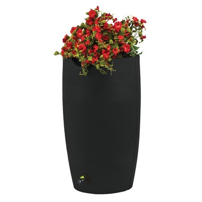 Good Ideas Impressions Eco Havana 50 Gallon Rain Saver - 100% Recycled Material