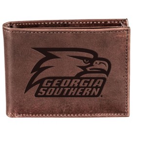 Evergreen NCAA Georgia State Panthers Brown Leather Bifold Wallet Officially Licensed with Gift Box - 1 of 1