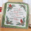 Collections Etc Heartwarming Those We Love Cardinal Tapestry Throw - 2 of 2