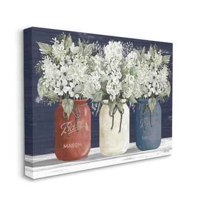 Stupell Industries Americana Floral Bouquets Rustic Flowers Country Pride