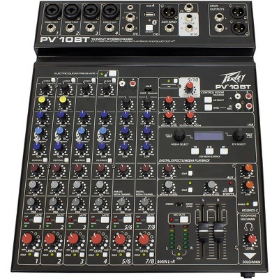  Peavey PV 10 BT Mixer with Bluetooth 