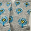 Peacock Feather Pattern Socks from the Sock Panda (Women's Sizes Adult Medium) - 3 of 4