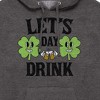 Men's - Instant Message - Lets Day Drink Graphic Fleece Pullover Hoodie - 2 of 4