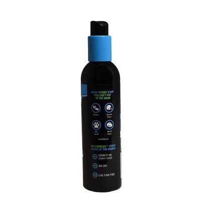 FunkAway Odor Eliminating Spray For Shoes, Skates, Work Boots – 8 Oz, Black