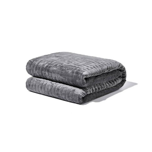 48 X 72 20lb Weighted Blanket With Removable Cover Gray Gravity Target