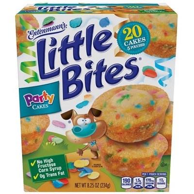 Entenmann's Little Bites Party Cake Muffins - 8.25oz