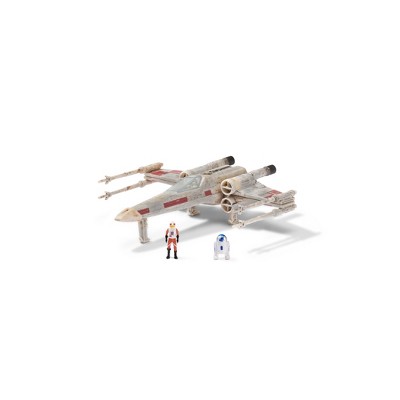 Star Wars Micro Galaxy Squadron Luke Skywalker X-Wingr 5" Medium Vehicle & Figure