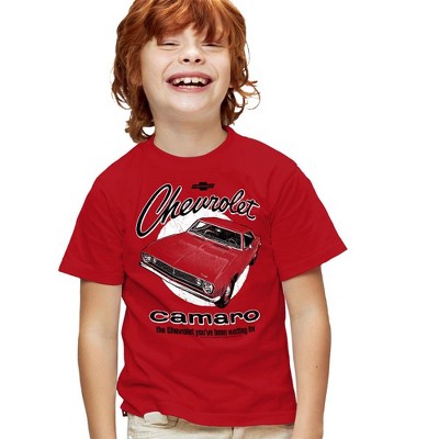 Boys' Short Sleeve Chevrolet Retro Camaro T-Shirt