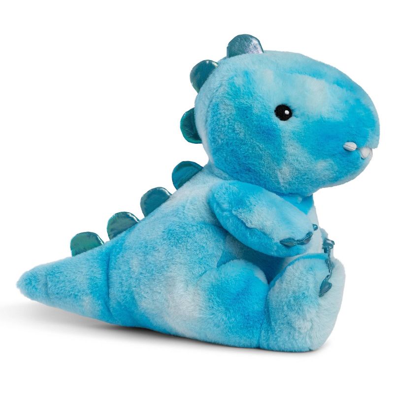 FAO Schwarz Glow Brights Toy Plush LED with Sound Blue Dinosaur 12&#34; Stuffed Animal, 4 of 12