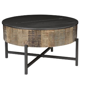 T1216C Coffee Table Rustic Vintage - 1 of 1