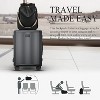 Backpack retro style backpack multi-function PU fashion bag for women - 3 of 4