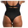 InstantFigure Hi-waist Plus Size panty with thong back WP019TC - 2 of 4