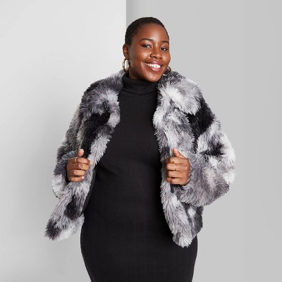 wild fable faux fur jacket