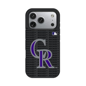 MLB National League Teams Text Backdrop Bump Cell Phone Case for Apple iPhone 17 Series - 1 of 4