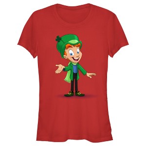 Junior's Women Lucky Charms Mascot Portrait T-Shirt - 1 of 4