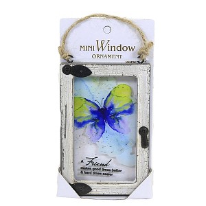 3.75 In Window Message Ornament Mini Family Friend Professional Tree Ornaments - 1 of 3