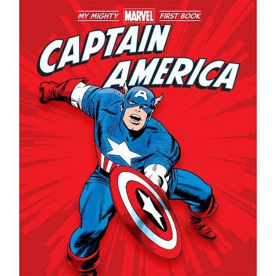 Captain America: My Mighty Marvel First Book - (A Mighty Marvel First Book) by  Marvel Entertainment (Board Book)