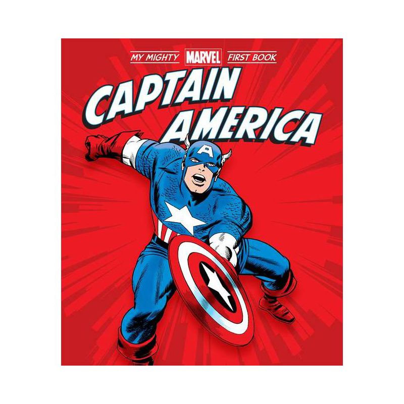 Captain America: My Mighty Marvel First Book - by  Marvel Entertainment (Board Book), 1 of 2