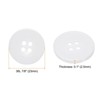 Unique Bargains Resin Craft DIY Round Flat 4-Hole Replacement Sewing Buttons 10 Pcs - 2 of 4